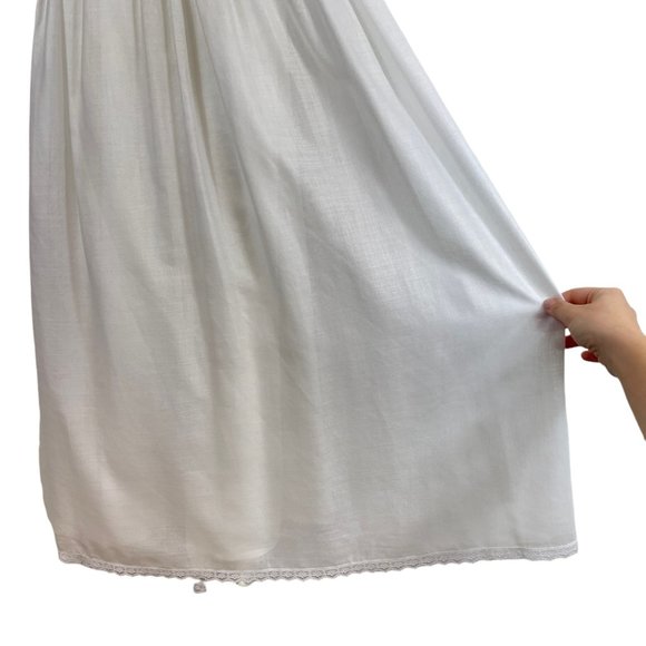 Vintage Gunne Sax by Jessica Mcclintock Lace Wedding/Prom Dress Off White Size 9 - Picture 10 of 11